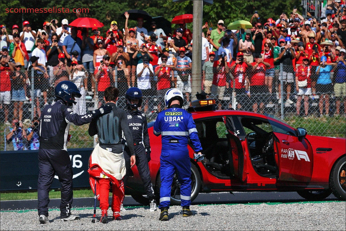 Charles Leclerc: Aggiornamento personale dopo il grave incidente a Monza