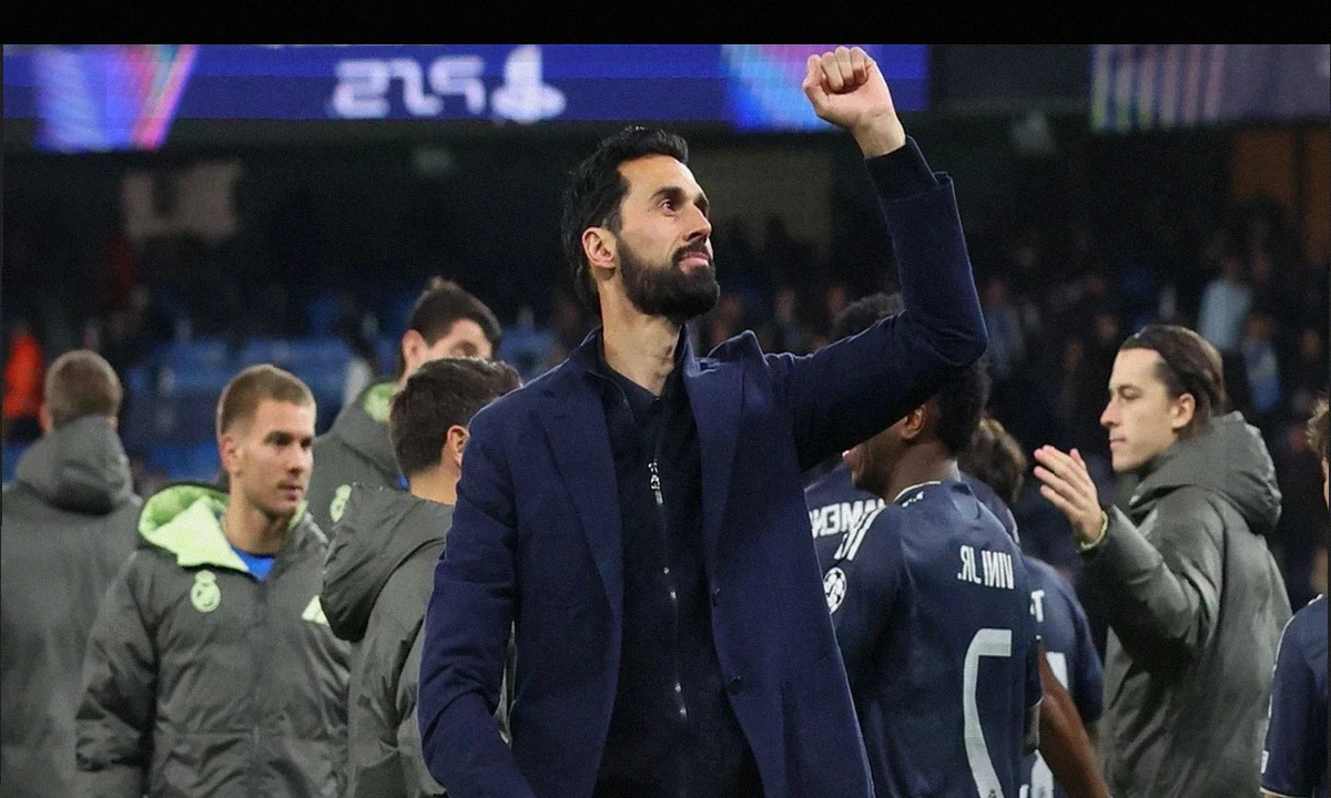 Il tecnico del Real Madrid Alvaro Arbeloa sulla vittoria contro il Manchester City: “Non oserei pensare di poter battere Pep Guardiola in nulla”